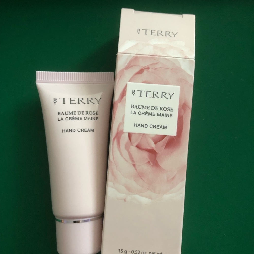 TERRY Baum de Rose Hand Cream Tube with Elegant Minimalist Design